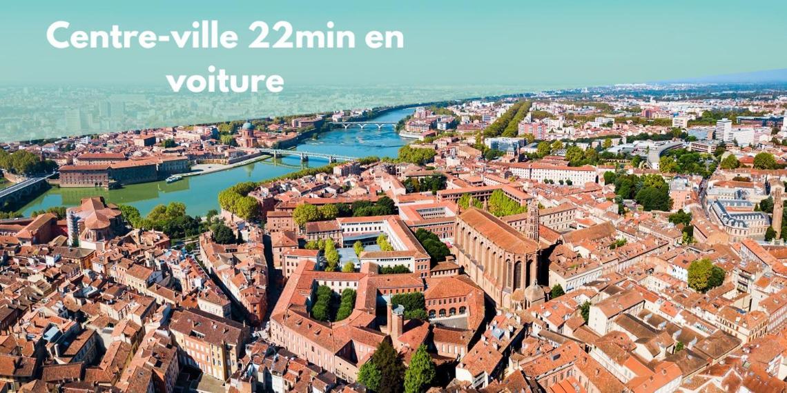 툴루즈 Le Pastel - Metro/ Centres De Formation-Fac-Thales 아파트 외부 사진